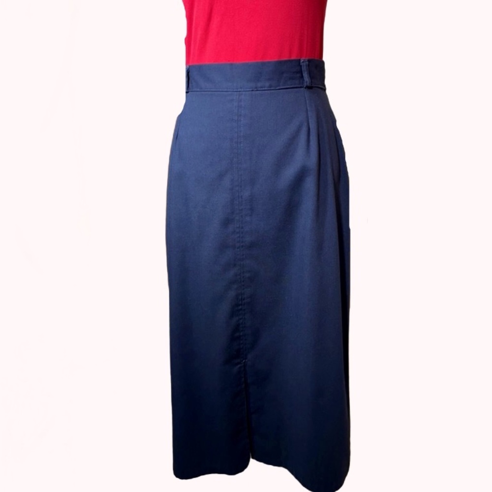 WOMENS Black 31inch LONG SKIRT WITH BELT LOOPS